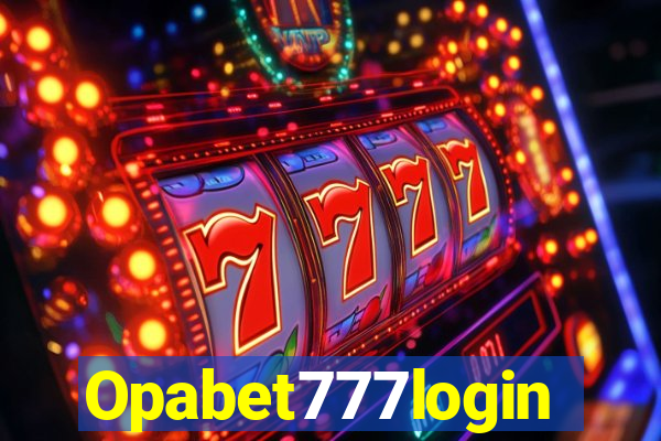 Opabet777login