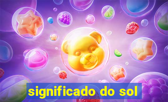 significado do sol