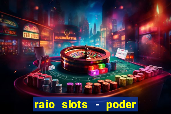 raio slots - poder de zéus