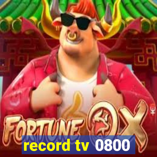 record tv 0800