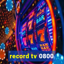 record tv 0800