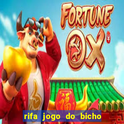 rifa jogo do bicho para imprimir