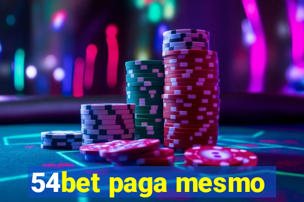 54bet paga mesmo