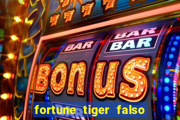 fortune tiger falso para brincar