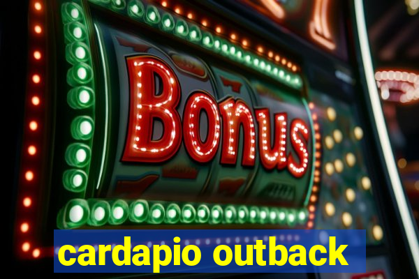 cardapio outback