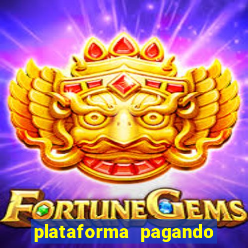 plataforma pagando bonus no cadastro