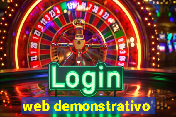 web demonstrativo