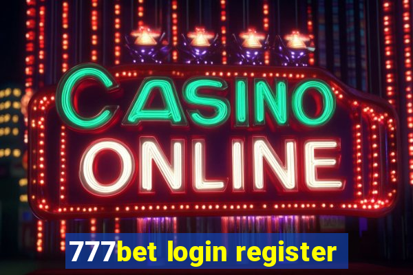 777bet login register