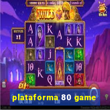 plataforma 80 game