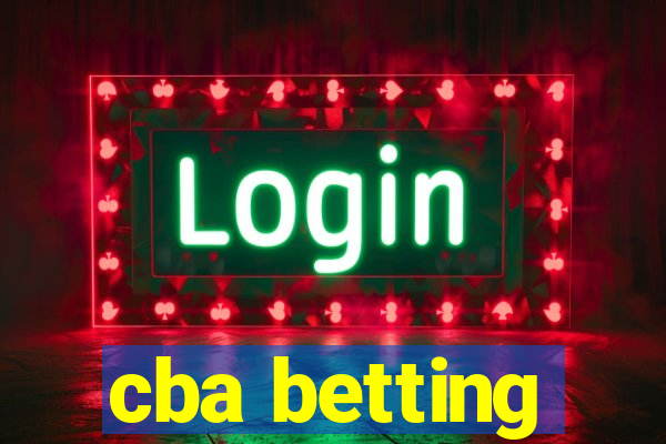 cba betting