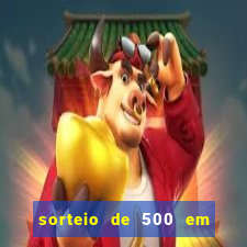 sorteio de 500 em cash toda segunda feira novibet