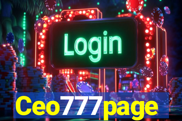 Ceo777page