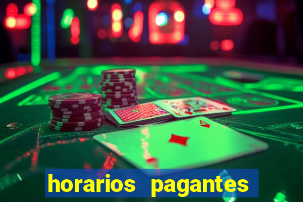 horarios pagantes fortune tiger madrugada