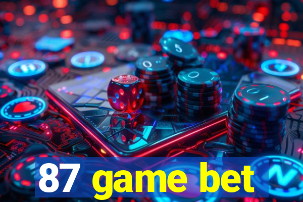 87 game bet