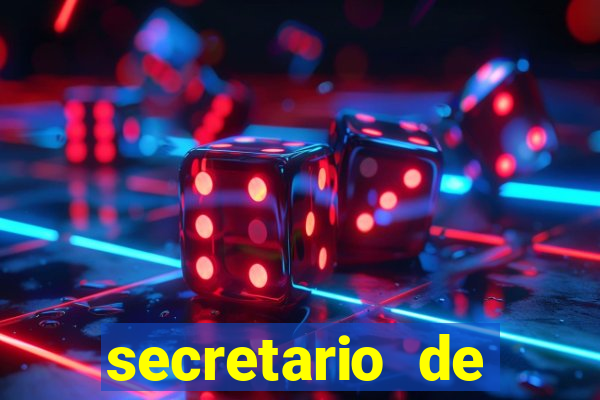 secretario de esporte salario