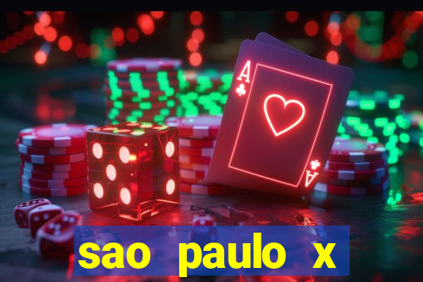 sao paulo x cruzeiro ao vivo hd