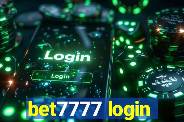 bet7777 login