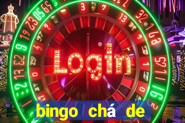 bingo chá de bebê excel