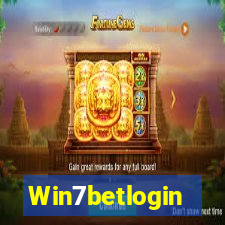 Win7betlogin