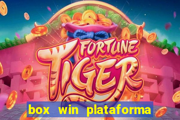 box win plataforma de jogos