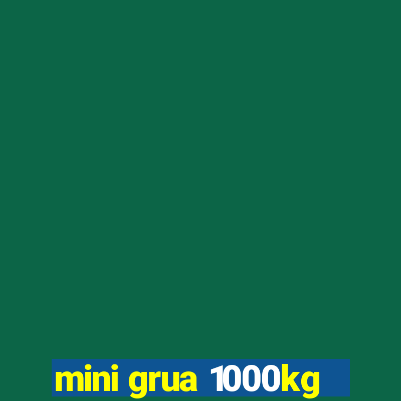 mini grua 1000kg