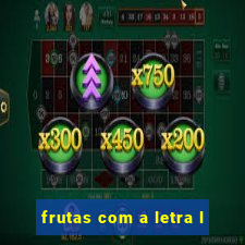 frutas com a letra l