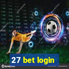 27 bet login