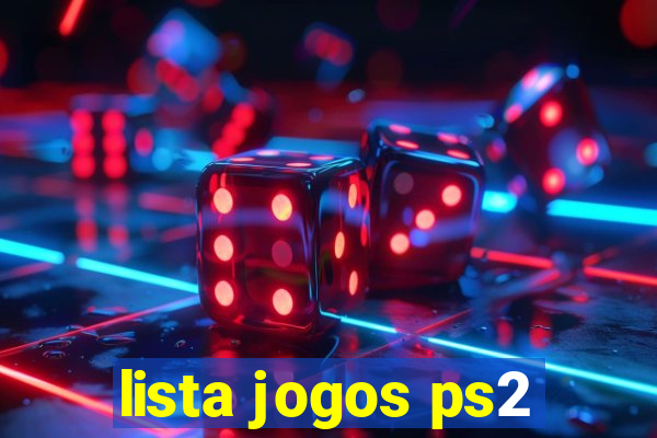 lista jogos ps2