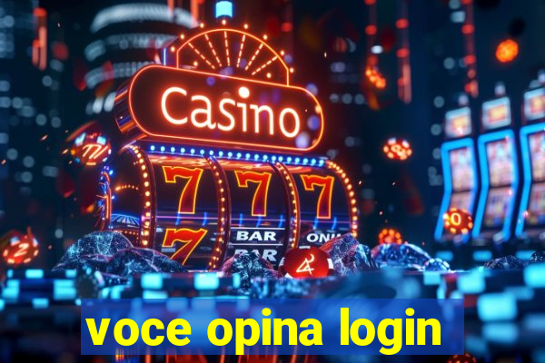 voce opina login