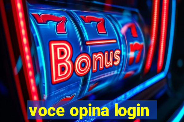 voce opina login