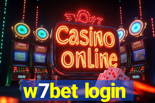 w7bet login