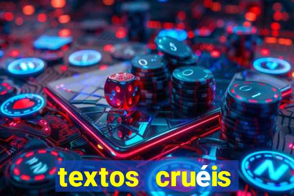 textos cruéis demais para serem lidos rapidamente pdf