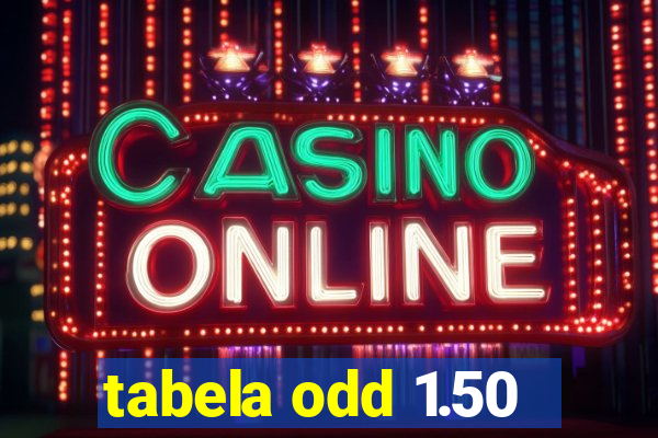 tabela odd 1.50