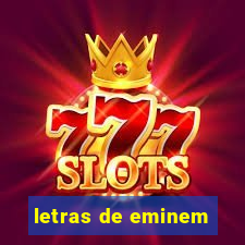 letras de eminem
