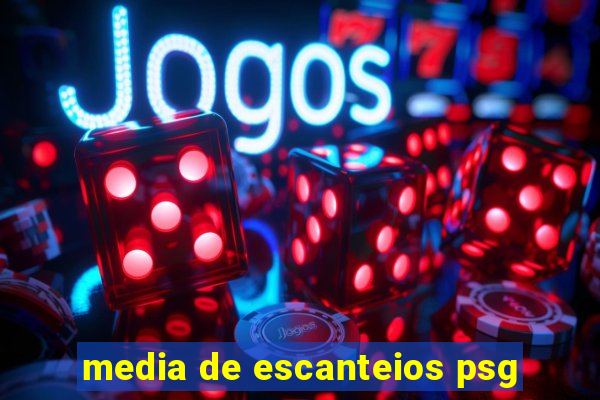 media de escanteios psg