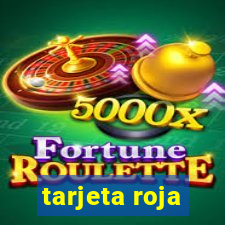tarjeta roja