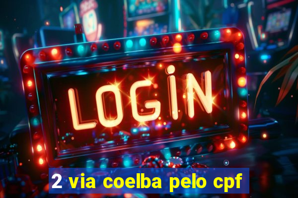 2 via coelba pelo cpf