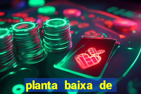 planta baixa de campo de futebol society