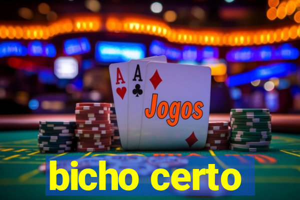 bicho certo